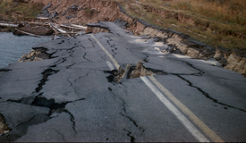 Photos of an earthquake aftermath