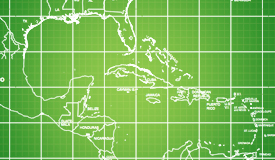 Image of Hurricane Trajectory map